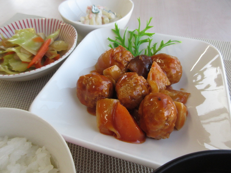 夕食